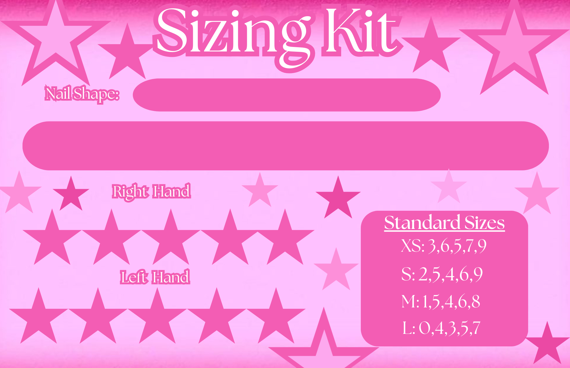 Sizing Kit